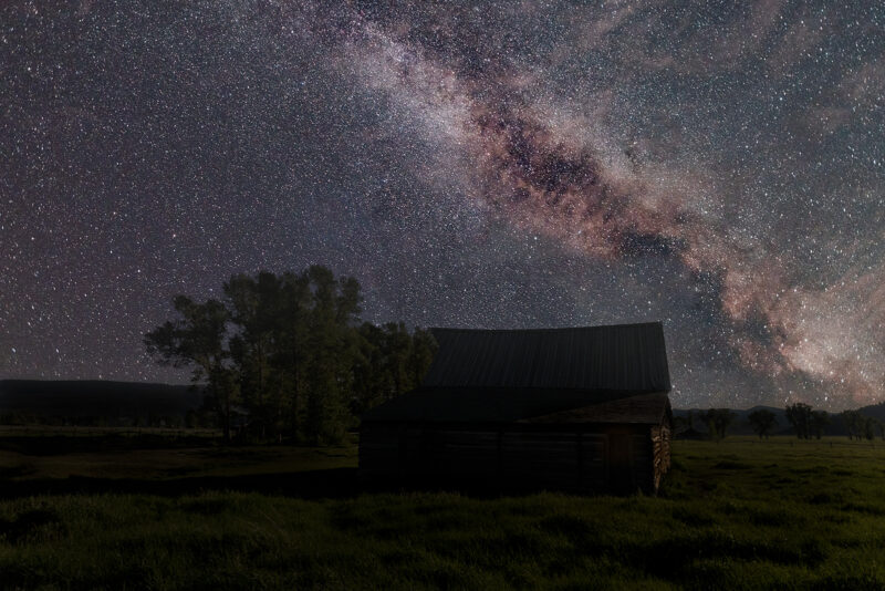 Milky Way Over T.A. Moulton Barn